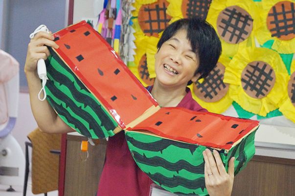 楽しそうなスタッフの様子