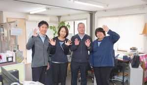 スタッフの笑顔の部屋