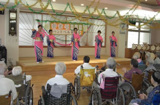 短期入所生活介護三船園の外観