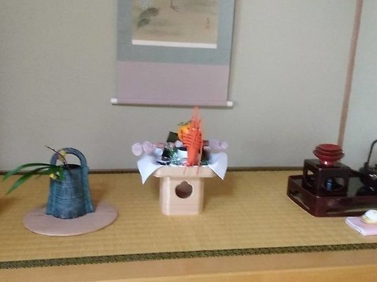 和室の飾り棚  