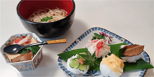 豊かなお食事