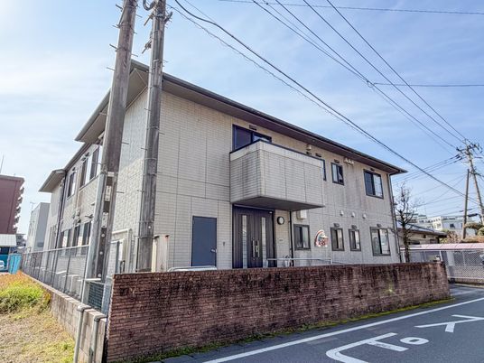 二階建ての外観