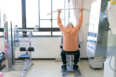 機能訓練室での活動