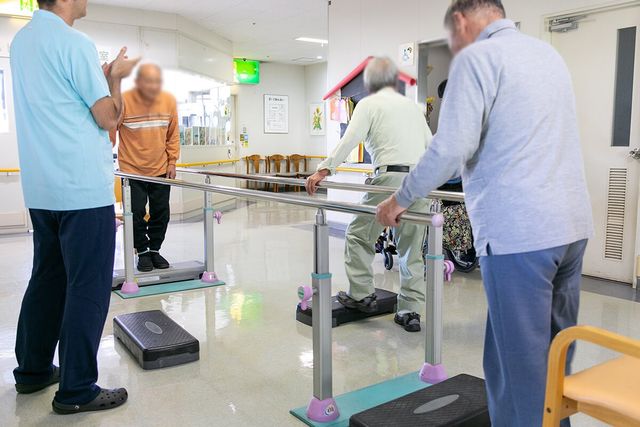 リハビリの様子訓練室