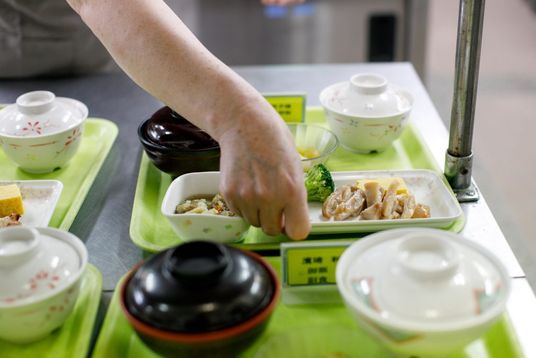 配膳の様子