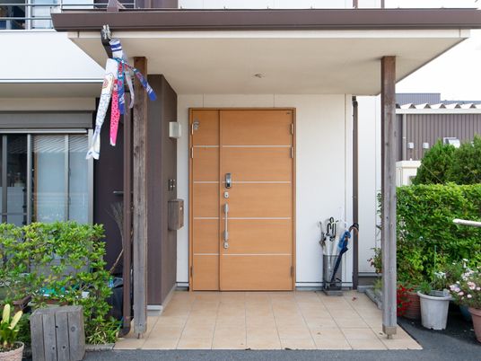 清潔なエントランス風景