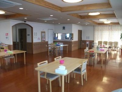 広々とした食堂の様子