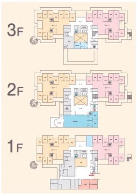 施設の見取図