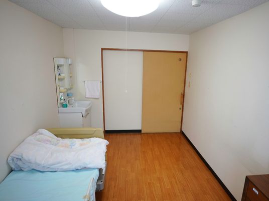 清潔な居室の一角