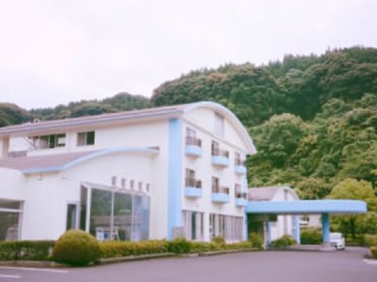 緑豊かな外観