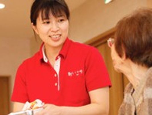 スタッフと利用者の会話