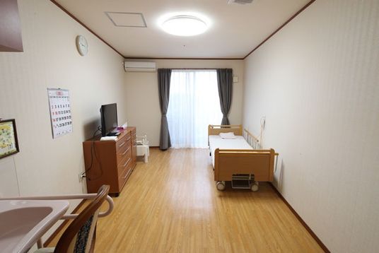 明るい居室  