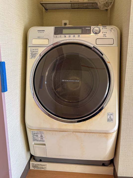 家庭用洗濯機の設置場所