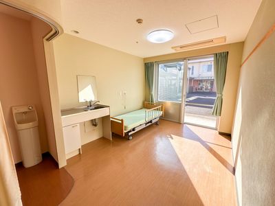 自然光が入る居室