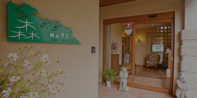 温かみのあるエントランス