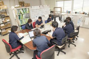 スタッフ会議の様子