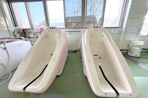 設備充実の浴室