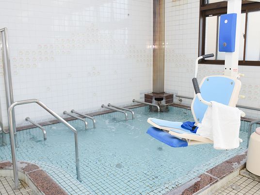 設備の整った浴室