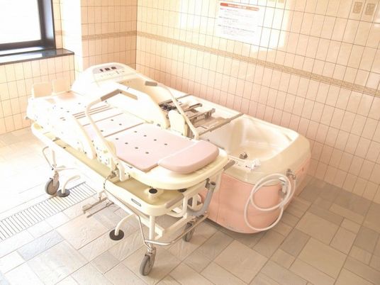 機能的な浴室設備