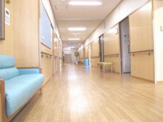 広々とした廊下