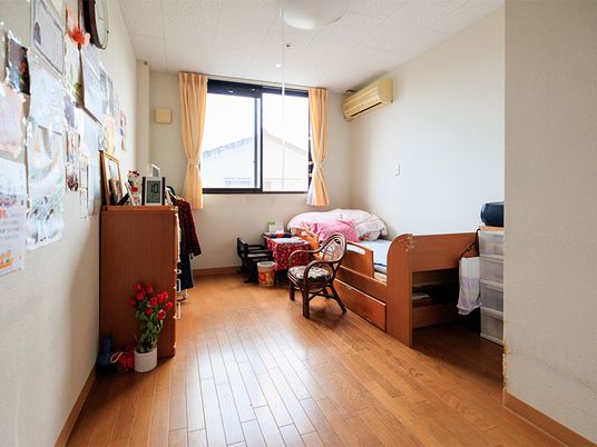 日当たりの良い居室