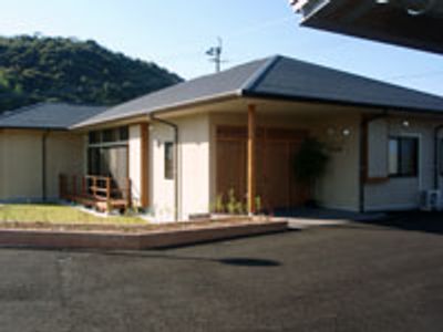 庭のある建物