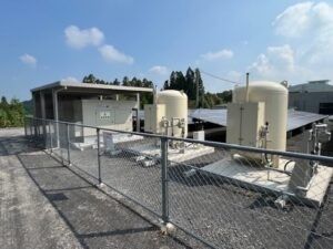 屋上の設備スペース  