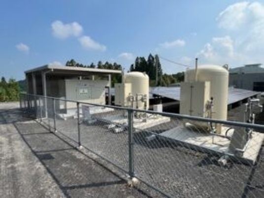 屋上の設備スペース  