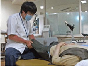 機能訓練が行われる部屋