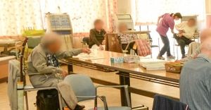 賑やかな集会室