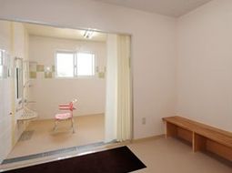 シンプルな浴室