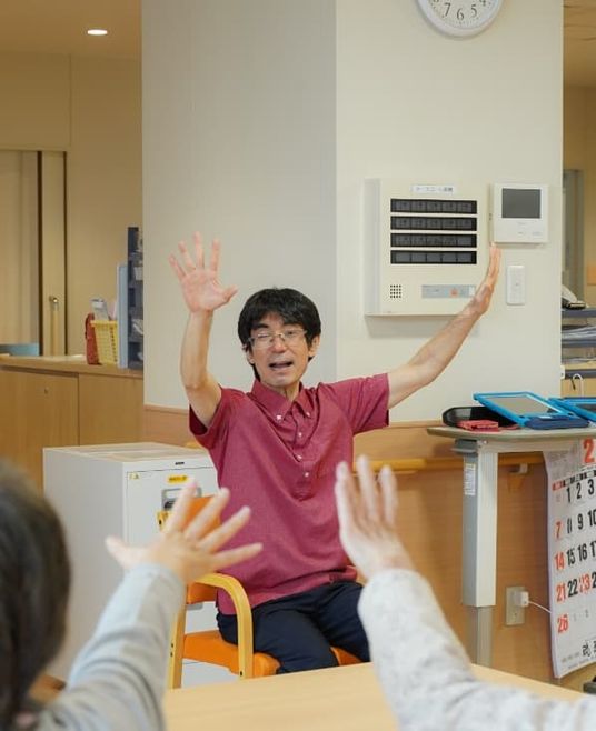 笑顔の活動風景