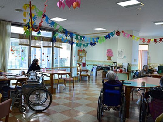 広い空間の共同スペース