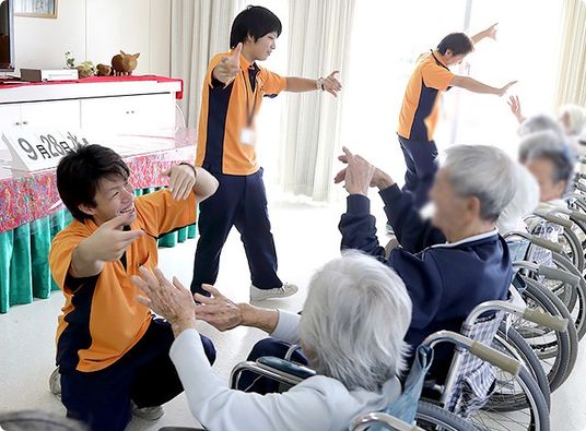 活動中のラウンジ