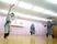 踊りを楽しむ様子の多目的室