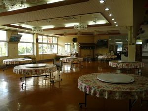 自然光の広々とした空間