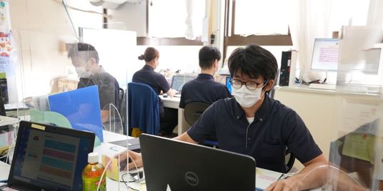 静かな作業スペース