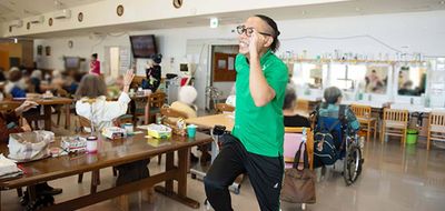 活気ある交流が見られる場所