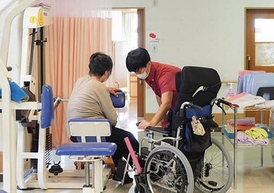 機能訓練の様子