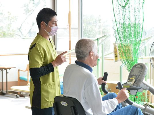運動設備のある室内