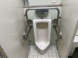 手すり付きトイレ   