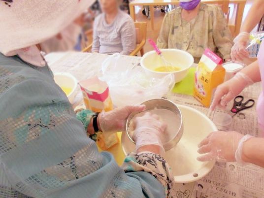 調理中の様子