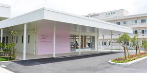 広いエントランス
