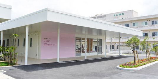 広いエントランス