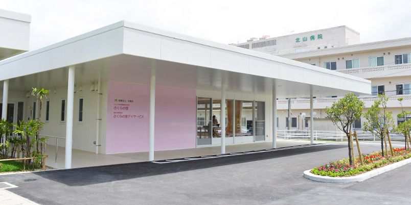 広いエントランス