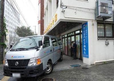広いエントランス