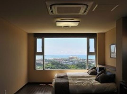 海の見える快適な居室