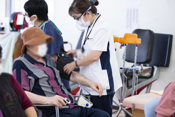 利用者の健康チェック状況