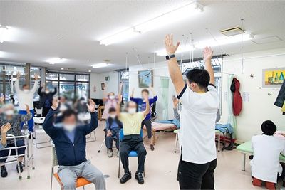 機能訓練の様子
