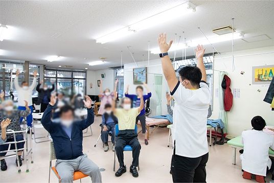 機能訓練の様子